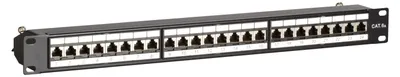 Obrázek produktu pro DS-IT CAT 6a STP Netzwerk-Patchpanel 19” 24-fach. DS-Patch6a-24STP