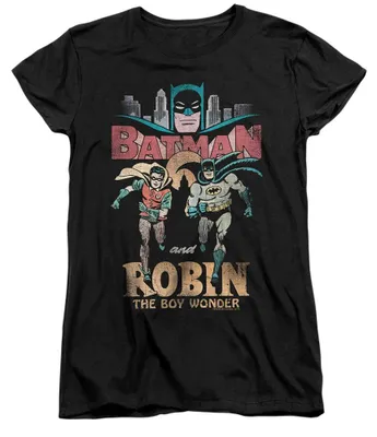 Obrázek produktu pro Tričko s motivem Batman & Robin, dámské, model TV41285 (velikost L), barva černá