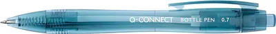 Obrázok produktu pre 10x Q-Connect® KF15001 Guľôčkové pero z recyklovaného PET 07 mm modré