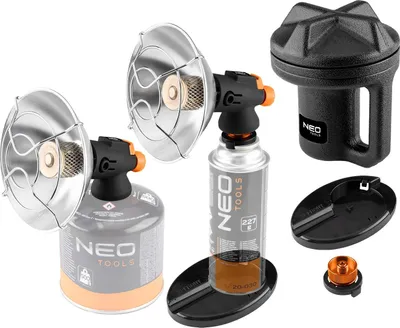 Zdjęcie produktu dla Promiennik gazowy nagrzewnica gazowa na kartusz butlę EN417 500g i 227g NEO
