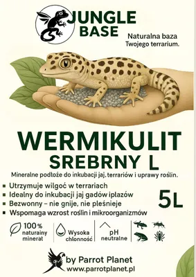 Image de Wermikulit Srebrny L - Substrat Minéral Pour Incubation Et Terrariums, 5L