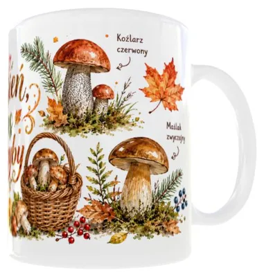 Produktbild von 300-ml-Becher für Pilzsammler – Pilze – Pilzesammeln v6