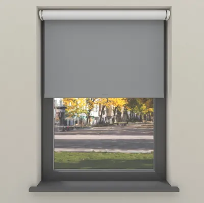 Produktbild von Cocoon Home Springrollo 200x190 - Verdunkelnd - Grau