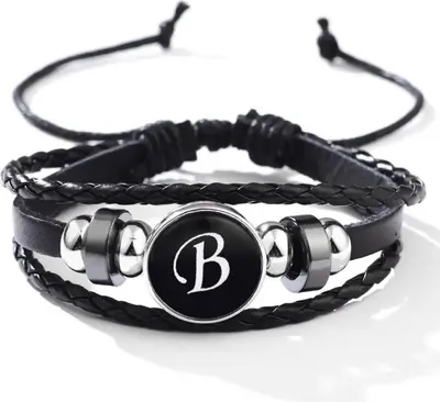 Produktbild von Elegantes Armband Alphabet - B für Uni KP30394