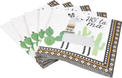 Image de Lot de 20 serviettes papier ho lama