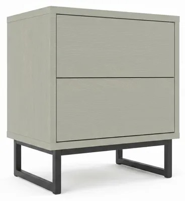 Produktbild von Nachttisch GENUA Eukalyptus Salbei Grün Loft Skandinavisch Japandi 43cm