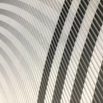 Produktbild von BEXON Schiebegardine, Halbkreismotiv, halbtransparent, 260x60 cm