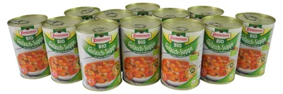 Produktbild von Gulasch - Suppe 12er Pack (12 Dosen à 400 ml)