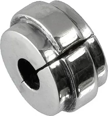 Produktbild von Carlo Biagi Bead Clip Welle Silber European Beads D2BSFC04