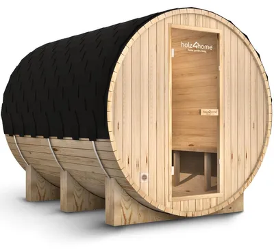 Produktbild von Fasssauna XL Pini wood