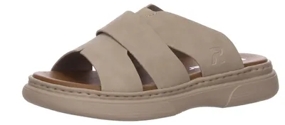 Produktbild von Rieker Pantoletten,Abs.b.35mm, o.Fußbett in beige, Gr. 36