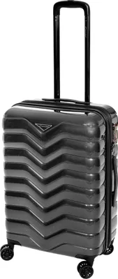 Produktbild von Mittelgroße Hartschalentrolley Koffer V Grau Anthrazit 66 cm Cavalet - Bowatex