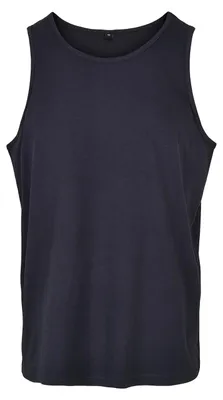 Image de Build Your Brand - Haut sans manches pour homme LT5265 (M) (bleu marine)