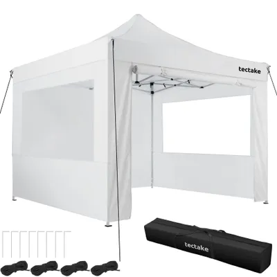 Obrázek produktu pro TecTake 403153, Bílá, Polyester, Polyvinylchlorid (PVC), Hliník