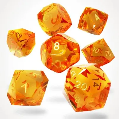 Produktbild von Dice - Sharp Edge - 7-Die Set - Solshard