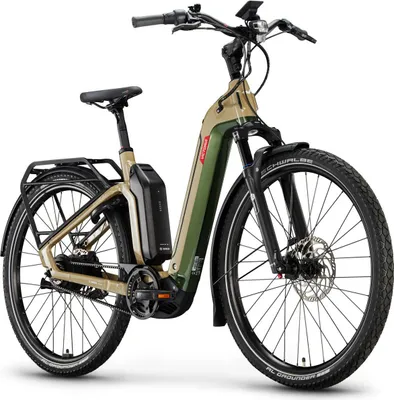 Immagine prodotto di VICTORIA Elektro-Urbanrad "UTILYON 5" (#1), Wave, 29", cedar grey, ENVIOLO "H...