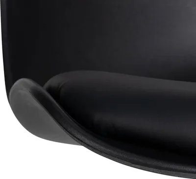 Produktbild von 2er Set Barhocker Almada Kunstleder schwarz