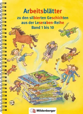 Produktbild von Der Leserabe mit Silbentrenner. Arbeitsblätter zu Band 1 bis 10