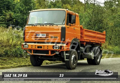 Obrázek produktu pro Pohlednice TRUCK č. 23 - LIAZ 18.29 XA (1984 - 2002)
