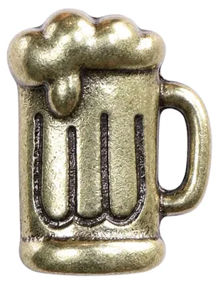 Produktbild von Pin Bier altgold