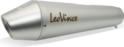 Obrázek produktu pro Zadní tlumič výfuku LeoVince, náhradní díl 0474, nerezová ocel, Ø 54 mm 295 mm, pravý