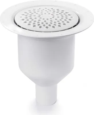 Zdjęcie produktu dla Odpływ Brage 50 mm PURUS wpust podłogowy kratka ściekowa do wykładzin PCV