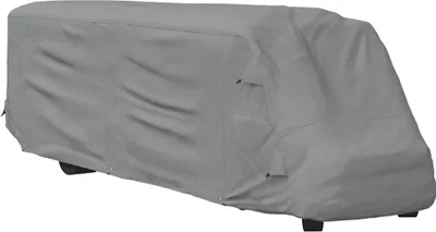 Obrázek produktu pro Krycí plachta na obytný vůz šedá 970x235x275cm netkaná textilie