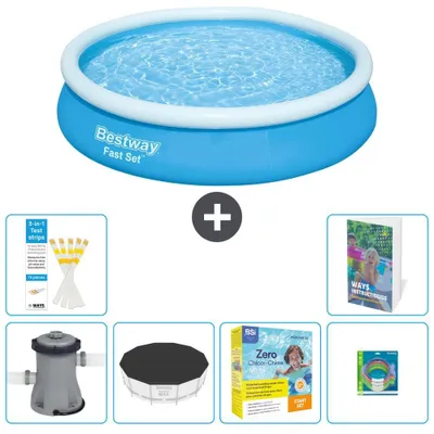 Image de Bestway Fast Set Rond - 366 x 76 cm - 7 pièces  S231