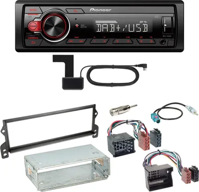 Produktbild von Pioneer MVH-130DAB Digitalradio USB Einbauset für MINI R50 R52 R53