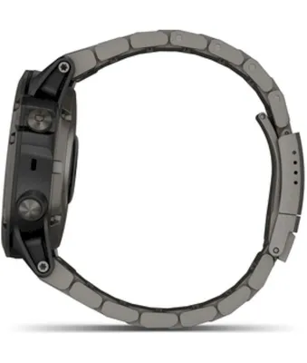 Immagine prodotto di Garmin - Cinturino di ricambio/intercambiabile - Cinturino di ricambio da 20 mm in pelle con fibbia blu-argento - 010-12924-20