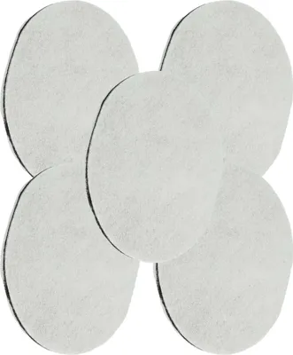 Produktbild von vhbw 5x Fettdunst-Filter kompatibel mit SEB Tefal Moulinex SmartClean FR400Z007D Fritteuse - 140 mm