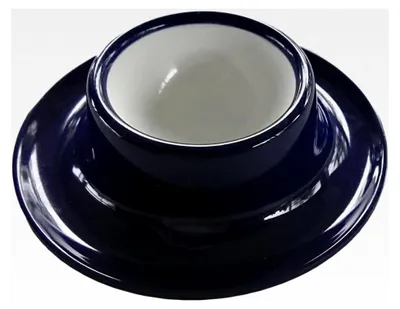 Produktbild von Eierbecher navy blau aus Melamin einzeln