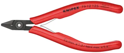 Image de Pince coupante diagonale électrique 125 mm avec pince-fil Knipex | 4003773040514