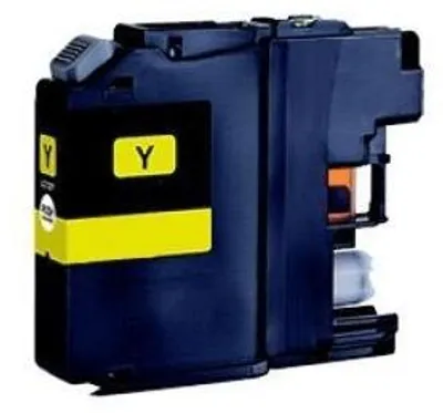 Produktbild von Druckerpatrone kompatibel mit Brother LC-121 / 123 Yellow XL für DCP-J132 W, DCP-J152 W, DCP-J152 WR, DCP-J172 W, DCP-J4110 DW, DCP-J4110 W, DCP-J552 DW, DCP-J752 DW MFC-J245, MFC-J4310 DW, MFC-J4410 DW, MFC-J4510 DW, MFC-J4610 DW, MFC-J470 DW, MFC-J4710 DW, MFC-J475 DW, MFC-J650 DW, MFC-J6520 DW, MFC-J6720 DW, MFC-J6920 DW, MFC-J870 DW