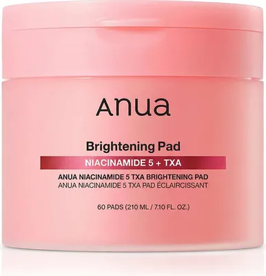 Obrázok produktu pre Anua Niacinamide 5 + TXA Tonizačné tampóny Brightening Pad 60 Pads 210 ml