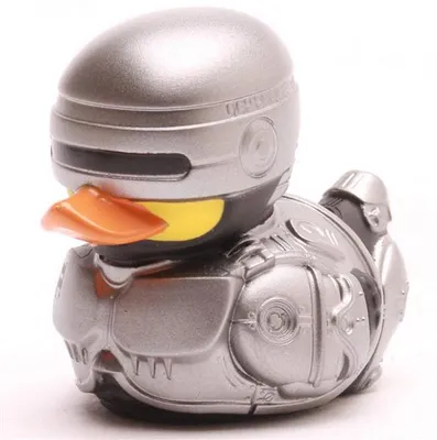 Produktbild von TUBBZ Badeente Robocop Mini Vinyl 5 cm