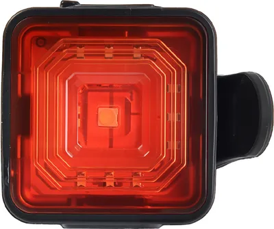 Produktbild von Fahrradrücklicht mit Silikonband, 7 einstellbare Modi, wiederaufladbar, wasserdicht, für Rennräder, Mountainbikes, Nachtfahrten, Sicherheitswarnung, Rücklicht