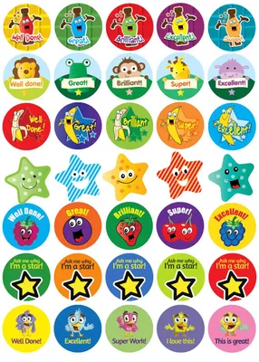 Obrázok produktu pre SuperStickers, samolepky s vôňou, odškodňovacie nálepky, 350 kusov, s viacerými vôňami