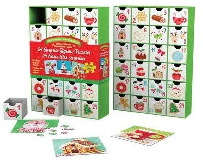 Produktbild von Puzzle Adventkalender - Sweet Christmas. 1200 Puzzleteile