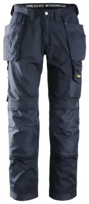 Produktbild von Snickers CoolTwill Handwerker Arbeitshose m. Holstertaschen, EN 14404 Navy-160