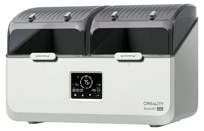 Obrázok produktu pre Sušička filamentu Creality Space Pi X4L s kapacitou 4 cievky, dvoma nezávislými komorami, ohrevom na 75 °C a inteligentným úsporným režimom – kompatibilná s