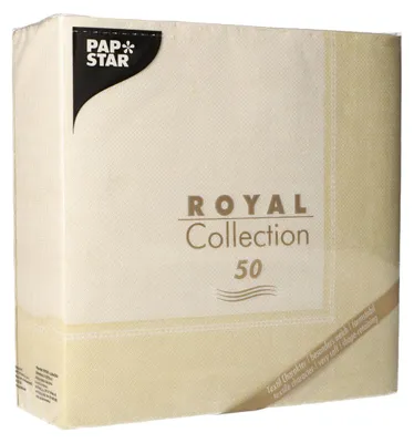 Obrázek produktu pro Papstar 88316, Champagne, Hedvábný papír, Vzorovaný, 54 g/m², 400 mm, 400 mm