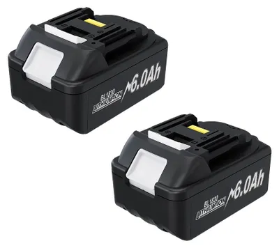 Zdjęcie produktu dla Bateria o pojemności 6000 mAh, akumulatorowa, 2 baterie po 6,0 Ah