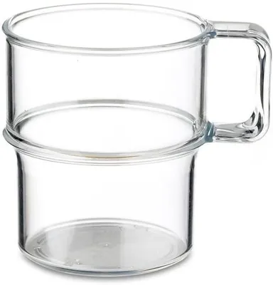 Imagen del producto de Mepal 4 Stück henkelbecher 314 - klar 104626053100
