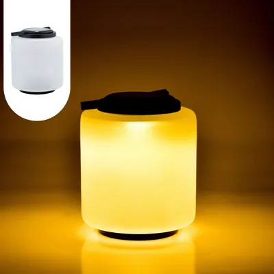 Immagine prodotto di Lanterna solare moderna in vetro Lampada a lanterna Balcone Decorazione da giardino Moderna Erlin Bianco