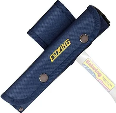 Image de Sacoche pour marteau Estwing bleue, pour modèles à burin | 70 grammes | très robuste, fabriquée selon les normes de qualité les plus élevées