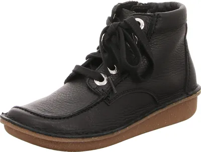 Image de Clarks lacets de cheville en noir, taille 6