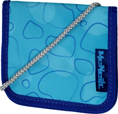 Produktbild von McNeill Brustbeutel Geldbörse Neck Pouch Bubble hellblau