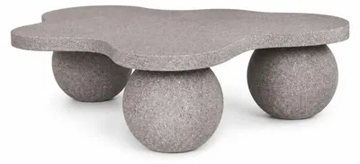 Produktbild von Casa Padrino Luxus Beton Couchtisch Grau 140 cm - Wohnzimmer & Garten Möbel