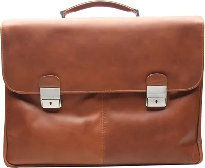Produktbild von Esquire Businesstasche Laptoptasche mit Laptopfach Dallas Briefcase Brown braun